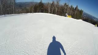 Mount Sunapee Trail Guide  Skiing Upper Ridge amp Lower Ridge [upl. by Nosnhoj602]