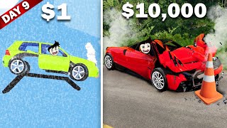 1 vs 10000 Car Crashing Games [upl. by Oballa863]