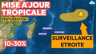 Une tempête se préparetelle près de lîle Maurice et de la Réunion [upl. by Bryana]