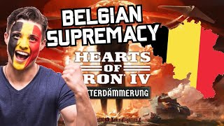 HOI4 NEW DLC Götterdämmerung Belgium BREAKS Everything [upl. by Kristian461]