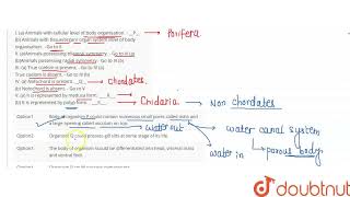 Refer to the given dichotomous key and select the incorrect option regarding organisms P Q R a [upl. by Chrisoula343]