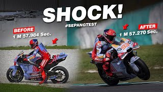 SHOCK Marc Marquez succeeded in taming the Ducati motorbike  sepangtest [upl. by Bouton879]