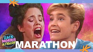 Zack Morris Is Trash Marathon Lost His Teachers Car Got Jessie Hooked On Caffeine and More [upl. by Lyall199]