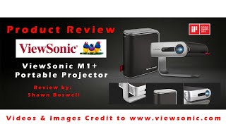 Review of ViewSonic M1 Portable Projector [upl. by Alyhs]