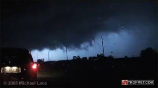 Tornadic Supercell  South Hutchinson KS  May 23 2008 [upl. by Irap]