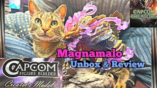 Unboxing Review Magnamalo Creators Model Scale Figure by CapcomUSA [upl. by Epolulot]