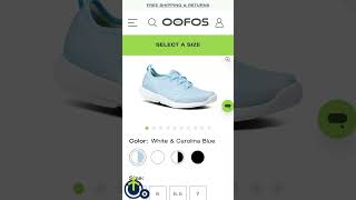 New OOFOS Shoe OOMG SPORT LS LOW Lace Up Shoe [upl. by Tharp]