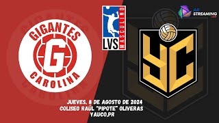 🎥 Carolina 🆚 Yauco  Liga Volleyball Superior Masculino Puerto Rico 2024 🏐volleyballsuperior [upl. by Olegna]