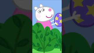 Peppa and Friends Fast Easter Egg Hunt PeppaPig Shorts [upl. by Eillib822]