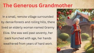 Learn English Tales story  The generous grandmother  Audiobook [upl. by Nagel]