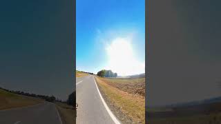 Driving in the Sun streettriple765rs bikelife scenicviews shorts [upl. by Fanchie]