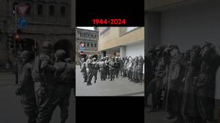 Then and Now WW2 History Pictures Westernfront [upl. by Akimas]