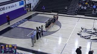 Mifflin County HS vs Cedar Cliff High School Girls JV Basketball [upl. by Nitreb]