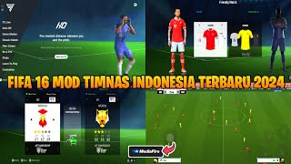 FIFA 16 MOD FIFA 24 Android Offline  MOD TIMNAS INDONESIA  FIX ALL ICONS  Update Transfer 202425 [upl. by Auqined]