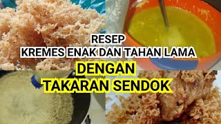 Resep kremes Takaran SENDOK [upl. by Ecital]