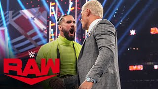 Cody Rhodes amp Seth Rollins to confront The Rock amp Roman Reigns on SmackDown Raw March 4 2024 [upl. by Adelle294]