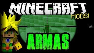 EL MEJOR MOD DE ARMAS PARA MINECRAFT PE 12  DESNO GUNS  ACTUALIZACION DE BLOCK LAUNCHER  MODS [upl. by Ethban]