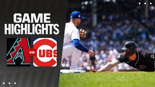 Dbacks vs Cubs Game Highlights 72124  MLB Highlights [upl. by Nash]