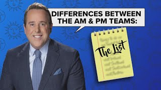 The List Differences between the AM amp PM teams [upl. by Gilliam]