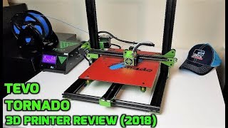 TEVO TORNADO 3D PRINTER FULL REVIEW 2018  BEST BUDGET 3D PRINTER [upl. by Neroled238]