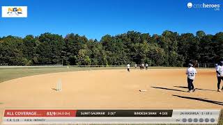 Live Cricket Match  All Coverage Mavericks vs Printco JUGAAD11  20Oct24 0730 AM 16 overs  Wes [upl. by Amandie]