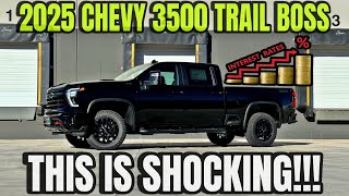 2025 Chevy Silverado 3500 LT Trail Boss I Cant Believe GM Is Offering This [upl. by Ardnaiek]