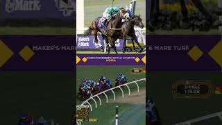 Moira wins the 2 Million Makers Mark BreedersCup Filly amp Mare Turf [upl. by Fey377]