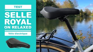 Selle vélo ON RELAXED de SELLE ROYAL test avis amp review [upl. by Adlig698]