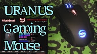 Is It Any Good New UtechSmart Uranus MMOFPS Gaming Mouse Unboxing and Review [upl. by Siuol]