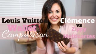 LOUIS VUITTON CLÉMENCE vs ZIPPY MULTICARTES  Wallet Comparison  Roxstud Diaries [upl. by Alamap]