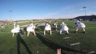 SRU Football QB Helmet Cam [upl. by Tim]