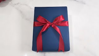 How To Make A Bow Out Of Ribbon For Gift Wrapping  Ribbon Bow For Gift Box Decoration Ideas [upl. by Petie]