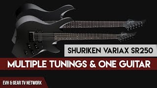 Line 6 Shuriken Variax SR250 One Guitar amp Multiple Tunings [upl. by Scotty]