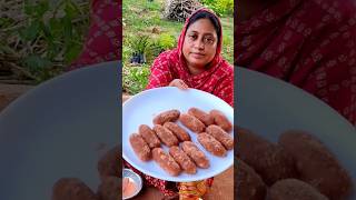 Bengali sweets chomchom 😋😋😋😍😍😍 mehekkitchenandstreetfood shorts viral trending [upl. by Anyalram]