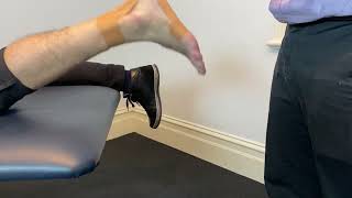 Anterior Ankle Impingement Taping [upl. by Aivatnuahs728]