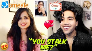 OMEGLE is Back  My Lovely Teacher From Uttarakhand  She stalked me on Instagram  Omegle to OmeTv [upl. by Lemmie]