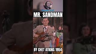 Chet Atkins  Mr Sandman TV 1954  TEACHER PAUL REACTS [upl. by Zarah347]