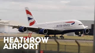 Heathrow Airport Live  EGLLLHR  6th September 2024 [upl. by Ahsitam]