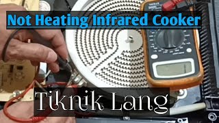 How to Fix Not Heating Infrared Cooker [upl. by Mendive]