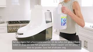 Baby Brezza Bottle Washer Pro De Bottle Washer ontkalken Dutch [upl. by Leandro406]