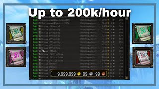 Make up to 200KHour with Inscription Missives  Legendary Crafting  WoW Shadowlands Gold Farming [upl. by Snashall739]