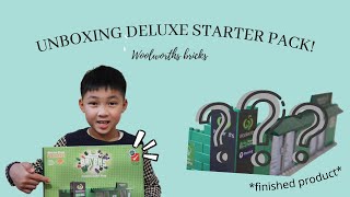 Unboxing  creating the Woolworths Deluxe Starter Pack [upl. by Matazzoni]