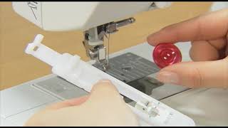 BrotherSupportSewing Sewing machine Buttonhole sewing [upl. by Ashti]