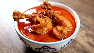 Chicken Vindaloo Recipe  How To Make Chicken Vindaloo  Spicy Goan Chicken Curry By Varun Inamdar [upl. by Elokin]