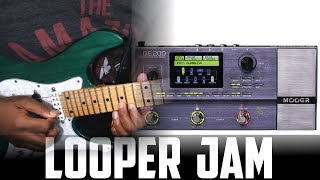 Looper Jam  Mooer GE200 [upl. by Yonit]