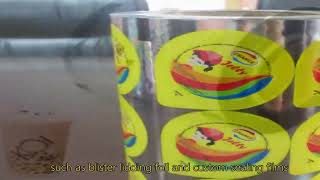 sealing layerblister lidding foilsealing film custom [upl. by Kcirre594]