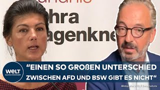 SAHRA WAGENKNECHT quotSo großen Unterschied zwischen AfD und BSW gibt es nichtquot – Jan Fleischhauer [upl. by Ilek525]