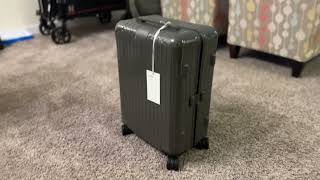 Unboxing Rimowa Essential Cabin in Slate Gloss [upl. by Nuahsel]