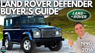 Land Rover Defender 90110 Buyers guide 19902016 Avoid buying a broken Defender Tdi TD5 V8 [upl. by Gustavus]