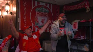 MAC ALLISTERS GOAL VS REAL MADRID EPIC REACTIONS GO GET IT BABY LFC FAN REACTIONS [upl. by Anes]